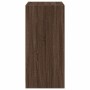 Kleiderschrank aus eichenbraunem Holzwerkstoff, 48 x 41 x 102 cm von vidaXL, Kommoden-Organizer und Bar-Kleiderbügel - Ref: F...