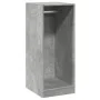 Betongrauer Kleiderschrank aus Holzwerkstoff, 48 x 41 x 102 cm von vidaXL, Kommoden-Organizer und Bar-Kleiderbügel - Ref: For...