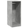 Concrete gray engineered wood wardrobe 48x41x102 cm by vidaXL, Dresser Organizers and Bar Hangers - Ref: Foro24-840817, Price...