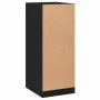 Schwarzer Kleiderschrank aus Holzwerkstoff, 48 x 41 x 102 cm von vidaXL, Kommoden-Organizer und Bar-Kleiderbügel - Ref: Foro2...