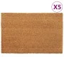 Fußmatten 5 Einheiten natürliche Kokosfaser 40x60 cm von vidaXL, Fußmatten - Ref: Foro24-155598, Preis: 59,71 €, Rabatt: %