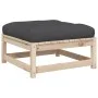 5-piece garden sofa set with solid pine wood cushions by vidaXL, Garden sets - Ref: Foro24-3299389, Price: 437,75 €, Discount: %