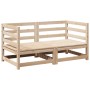 Gartensofa-Set 2-teilig aus massivem Kiefernholz von vidaXL, Gartensets - Ref: Foro24-3295810, Preis: 156,80 €, Rabatt: %