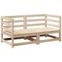 Gartensofa-Set 2-teilig aus massivem Kiefernholz von vidaXL, Gartensets - Ref: Foro24-3295810, Preis: 151,14 €, Rabatt: %