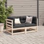 Gartensofa-Set 2-teilig aus massivem Kiefernholz von vidaXL, Gartensets - Ref: Foro24-3295810, Preis: 156,80 €, Rabatt: %