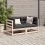 Gartensofa-Set 2-teilig aus massivem Kiefernholz von vidaXL, Gartensets - Ref: Foro24-3295810, Preis: 151,14 €, Rabatt: %