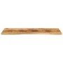 Gebogene Schreibtischplatte mit rauem Mangoholz 120x60x2,5 cm von vidaXL, Schreibtischzubehör und Produkte - Ref: Foro24-3701...