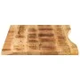 Gebogene Schreibtischplatte mit rauem Mangoholz 120x60x2,5 cm von vidaXL, Schreibtischzubehör und Produkte - Ref: Foro24-3701...