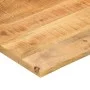 Gebogene Schreibtischplatte mit rauem Mangoholz 120x60x2,5 cm von vidaXL, Schreibtischzubehör und Produkte - Ref: Foro24-3701...