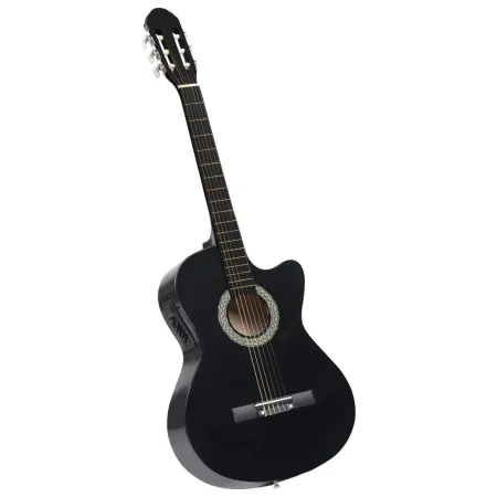 Guitarra clásica occidental con ecualizador y 6 cuerdas negro de vidaXL, Guitarras - Ref: Foro24-70138, Precio: 90,59 €, Desc...