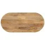 Ovale Tischplatte aus massivem Mangoholz 80x40x2,5 cm von vidaXL, Tischplatten - Ref: Foro24-370122, Preis: 59,36 €, Rabatt: %