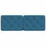 Cabecero de cama acolchado terciopelo azul 120 cm de vidaXL, Cabeceros y pies de cama - Ref: Foro24-374724, Precio: 61,78 €, ...