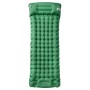 Self-inflating camping mattress with pillow 1 person green by vidaXL, Air mattresses - Ref: Foro24-4007097, Price: 53,47 €, D...