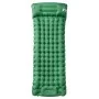 Self-inflating camping mattress with pillow 1 person green by vidaXL, Air mattresses - Ref: Foro24-4007097, Price: 47,77 €, D...
