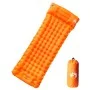 Colchón de camping autoinflable con almohada 1 persona naranja de vidaXL, Colchones de aire - Ref: Foro24-4007095, Precio: 47...