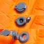Colchón de camping autoinflable con almohada 1 persona naranja de vidaXL, Colchones de aire - Ref: Foro24-4007095, Precio: 47...