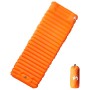 Self-inflating camping mattress with pillow 1 person orange by vidaXL, Air mattresses - Ref: Foro24-4007119, Price: 50,67 €, ...