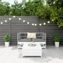 Gartensofa-Set 3-teilig aus massivem weißem Kiefernholz von vidaXL, Gartensets - Ref: Foro24-3250753, Preis: 204,56 €, Rabatt: %