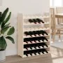 Solid pine wood bottle rack 67.5x25x87 cm by vidaXL, Wine racks - Ref: Foro24-4007559, Price: 49,78 €, Discount: %
