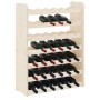 Botellero madera maciza de pino 67,5x25x87 cm de vidaXL, Botelleros - Ref: Foro24-4007559, Precio: 54,21 €, Descuento: %
