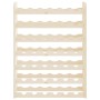 Botellero madera maciza de pino 67,5x25x87 cm de vidaXL, Botelleros - Ref: Foro24-4007559, Precio: 54,21 €, Descuento: %