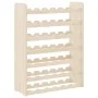 Solid pine wood bottle rack 67.5x25x87 cm by vidaXL, Wine racks - Ref: Foro24-4007559, Price: 49,78 €, Discount: %
