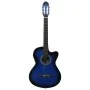 Western classical guitar with equalizer and 6 strings blue by vidaXL, Guitars - Ref: Foro24-70140, Price: 86,89 €, Discount: %