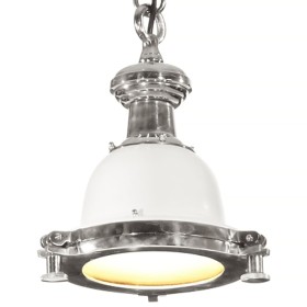 Lámpara colgante de aluminio 24x24x137 cm