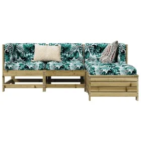 Garden sofa set 4 pieces impregnated pine wood by vidaXL, Garden sets - Ref: Foro24-3250787, Price: 256,73 €, Discount: %
