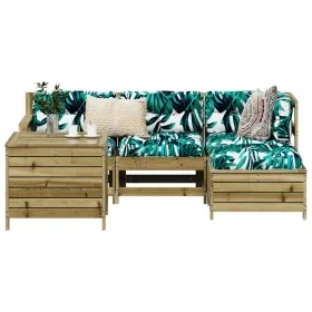 Garden sofa set 5 pieces impregnated pine wood by vidaXL, Garden sets - Ref: Foro24-3250495, Price: 355,78 €, Discount: %