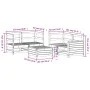 Gartensofa-Set 5-teilig aus imprägniertem Kiefernholz von vidaXL, Gartensets - Ref: Foro24-3250815, Preis: 347,75 €, Rabatt: %