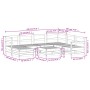 Gartensofa-Set 8-teilig aus massivem weißem Kiefernholz von vidaXL, Gartensets - Ref: Foro24-3250573, Preis: 554,53 €, Rabatt: %