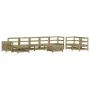 Garden sofa set 10 pieces impregnated pine wood by vidaXL, Garden sets - Ref: Foro24-3250663, Price: 609,54 €, Discount: %