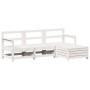 Garden sofa set 4 pieces solid white pine wood by vidaXL, Garden sets - Ref: Foro24-3250801, Price: 268,02 €, Discount: %