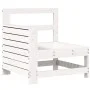 Gartensofa-Set 10-teilig aus massivem weißem Kiefernholz von vidaXL, Gartensets - Ref: Foro24-3250637, Preis: 699,76 €, Rabat...