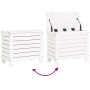 Gartensofa-Set 10-teilig aus massivem weißem Kiefernholz von vidaXL, Gartensets - Ref: Foro24-3250661, Preis: 696,15 €, Rabat...