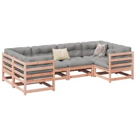 Gartensofa-Set 6-teilig aus massivem Douglasienholz von vidaXL, Gartensets - Ref: Foro24-3299605, Preis: 348,83 €, Rabatt: %