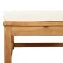 3-teiliges Gartenmöbel-Set mit Akazienholz und Kissen. von vidaXL, Modulare Sofas für den Außenbereich - Ref: Foro24-3214291,...