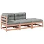 3-piece garden sofa set with Douglas fir wood cushions by vidaXL, Garden sets - Ref: Foro24-3295833, Price: 261,72 €, Discoun...
