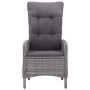 5-teiliges graues Garten-Esszimmer-Set von vidaXL, Gartensets - Ref: Foro24-3067773, Preis: 644,20 €, Rabatt: %