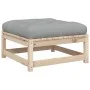 3-piece garden sofa set with solid pine wood cushions by vidaXL, Garden sets - Ref: Foro24-3295831, Price: 251,33 €, Discount: %