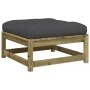 7-piece garden sofa set with impregnated pine wood cushions by vidaXL, Garden sets - Ref: Foro24-3295825, Price: 581,95 €, Di...