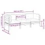3-piece garden sofa set with wax-brown pine wood cushions by vidaXL, Garden sets - Ref: Foro24-3299272, Price: 267,51 €, Disc...