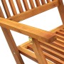 Folding garden chairs 2 units solid acacia wood by vidaXL, Garden chairs - Ref: Foro24-46337, Price: 159,26 €, Discount: %