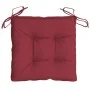 Gartenstuhlkissen 2 Stück rot roter Oxford-Stoff 40x40x7 cm von vidaXL, Kissen für Stühle und Sofas - Ref: Foro24-361477, Pre...
