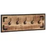 Coat racks 2 pcs solid rough mango wood 80x8x25 cm by vidaXL, Hat and coat racks - Ref: Foro24-358919, Price: 65,80 €, Discou...