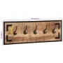 Coat racks 2 pcs solid rough mango wood 80x8x25 cm by vidaXL, Hat and coat racks - Ref: Foro24-358919, Price: 65,80 €, Discou...