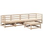 Garden sofa set 5 pieces solid pine wood by vidaXL, Garden sets - Ref: Foro24-3299279, Price: 287,12 €, Discount: %
