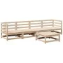 Garden sofa set 5 pieces solid pine wood by vidaXL, Garden sets - Ref: Foro24-3299279, Price: 278,63 €, Discount: %