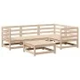 Garden sofa set 5 pieces solid pine wood by vidaXL, Garden sets - Ref: Foro24-3299419, Price: 275,86 €, Discount: %